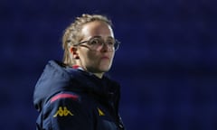 Gemma Davies, the Aston Villa manager.