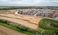 A housing development in Felixstowe, East Suffolk.