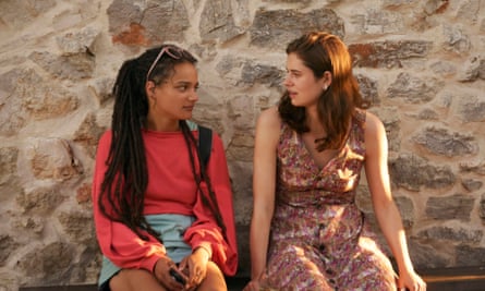 Sasha Lane (left) and Alison Oliver, in the BBC series Conversations With Friends.