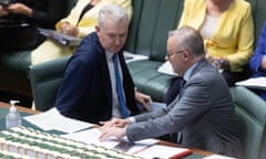 Tony Burke and Anthony Albanese