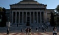 First day of semester at Columbia University, as campuses brace for return of pro-Palestinian protests<br>People walk through Columbia University campus on the first day of the new semester in New York City, U.S., September 3, 2024. REUTERS/Adam Gray