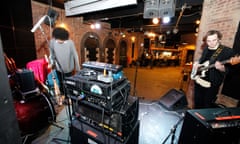 The Palma Violets on stage at the Forum in Tunbridge Wells in 2012.