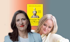 Image for episode one of Book It In Podcast featuring host Lucy Clarke and Brigid Delaney, author of Reasons Not To Worry out now via Allen and Unwin