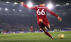 Trent Alexander-Arnold can take good set pieces as well as supply excellent crosses to his forwards at Liverpool.