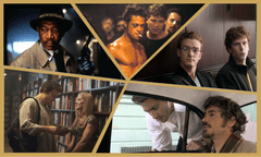 composite image of Seven, Fight Club, The Social Network, Zodiac and Gone Girl