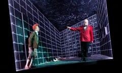 Peter Hoare (Faust) and Christopher Purves (Mephistopheles) in Terry Gilliam’s staging of Berlio’z The Damnation of Faust at English National Opera  2011.