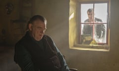 This image released by Searchlight Pictures shows Brendan Gleeson in "The Banshees of Inisherin." (Searchlight Pictures via AP)