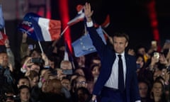 Emmanuel Macron delivers a Victory Speech, Paris, France - 24 Apr 2022<br>Mandatory Credit: Photo by ROMUALD MEIGNEUX/SIPA/REX/Shutterstock (12909851s) Brigitte and Emmanuel Macron. French President Emmanuel Macron delivers a speech after his victory on the Champs de Mars Emmanuel Macron delivers a Victory Speech, Paris, France - 24 Apr 2022