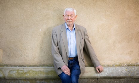 Terence Davies, photographed at his Essex cottage, in 2022