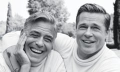 George Clooney and Brad Pitt