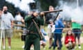 Britain at War event at Chiltern Open Air Museum.