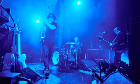 Thrillingly feral … Jack White at the Islington Assembly Hall. 