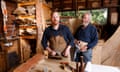 Callum Robinson and his father David, seen at Beecraigs Sawmill, Beecraigs Country Park, Linlithgow, Scotland UK 14/08/2024 © COPYRIGHT PHOTO BY MURDO MACLEOD All Rights Reserved Tel + 44 131 669 9659 Mobile +44 7831 504 531 Email: m@murdophoto.com STANDARD TERMS AND CONDITIONS APPLY See details at http://www.murdophoto.com/T%26Cs.html No syndication, no redistribution. A22U4Y, sgealbadh, A22R4S