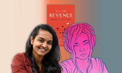 Image for episode two of Book It In Podcast featuring host Zoya Patel and S.L. Lim, author of Revenge: A Murder In Three Parts out through Transit Lounge