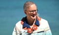 Anthony Albanese at the Pacific Islands Forum leaders meeting in Tonga