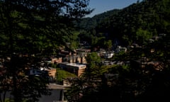 McDowell County, WV<br>WELCH, WV - June 27: Morning sun lights the town of Welch, the county seat of McDowell County, West Virginia. (Jeff Swensen/Getty Images for The Guardian)