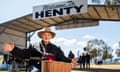 Bert Stevens from Henty, NSW, has attended every year since 1963, except one. He now volunteers on the gate and spends his spare time cruising around reconnecting with old friends.