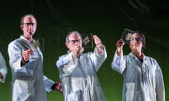 Richard Katz, Kostas Philippoglou and Sarah Slimani in Mnemonic