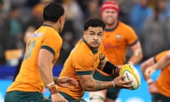 Hunter Paisami will return when the Wallabies meet the All Blacks in a Rugby Championship international at Accor Stadium on 21 September