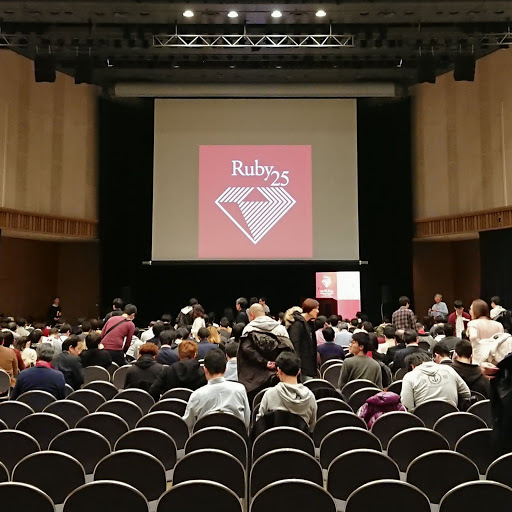 [写真]会場の品川インターシティホール。品川にはよく行くけど入ったのは初めて。