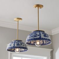 Jackie English Rose Pendant Light - Shades of Light