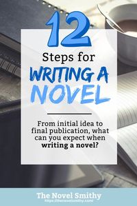 When you start researching how to write a novel, you may start to think it’s impossible—that your story will remain stuck in a desk drawer forever. However, you can write a novel! You just need to tackle the writing process one step at a time. To help you get started, here's your 12 step guide to writing a novel, from initial idea to final publication! #novelwriting #indieauthor