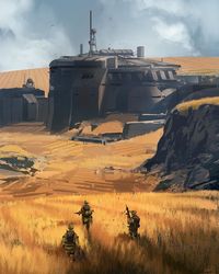 Sparth on Instagram: “#maysketchaday day 14. Modern fortress. Futuristic bunker with a mix of old and new. It’s 1918 upside down...”