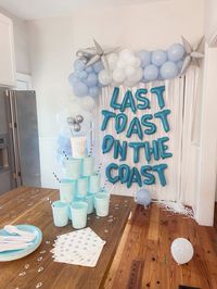 Last Toast on the coast bachelorette, bachelorette party, bachelorette theme, bachelorette trip