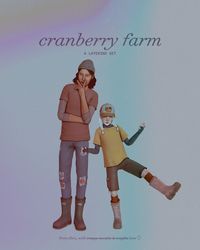 sforz makes cc: [part iv of iv 🥳] cranberry farm: a layering set...