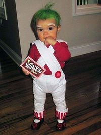 Willy Wonka Chocolate Kids Costume