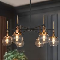 Loram 6 - Light Dimmable Chandelier