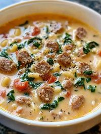 Creamy Parmesan Italian Sausage Soup 3