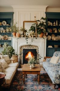 30 Cozy French Cottage Living Room Decor Ideas