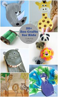 Zoo animals! Kids love going to the zoo to see and learn about different animals. And making Zoo Crafts when you get home is a great way to extend the fun.! A zoo theme/study unit is also perfect for preschoolers.