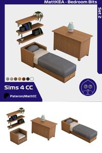 You’ve got to see this Sims 4 bedroom CC set at number 6e on my Sims 4 CC Finds and Mods list under the Sims 4 furniture CC category! This collection has everything you need to create a cozy and stylish bedroom, including single bed CC, shelve CC, dresser CC, lamp CC, and more. The list is frequently updated with the latest Sims 4 CC packs and finds, so it’s a must-have for every room in your Sims’ homes. I’ve added these pieces to my game, and honestly, I can’t get enough of them!