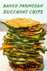 Baked Parmesan Zucchini Chips