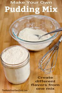 Make Your Own Pudding Mix