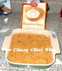 Betty Crocker Pumpkin Chocolate Chip Cookie Bars Recipe - The Classy Chics