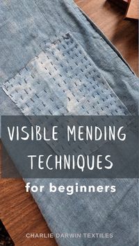 Stunning embroidery meets practical mending: Join our tutorial to explore the fusion of embroidery and visible mending. Transform a worn-out pair of jeans or a faded shirt into a true fashion statement. Discover the secrets of embroidery stitches that not only fix imperfections but also enhance the beauty of your garments.