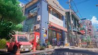 ArtStation - Stylized Japanese Streets