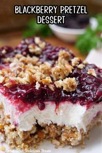 This blackberry pretzel dessert is a symphony of sweet and salty, creamy and crunchy, and is bursting with juicy blackberries. The buttery, salty pretzel crust forms the base for the sweet cream cheese filling and the sun-ripened blackberries. A delightful combination of textures and flavors that will leave you wanting more. If you love complex...Read More