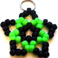 Prefer To Not Wear Your Kandi? Well It Looks Just As Good As A Keychain, And You Can Take The Plur Vibes With You Wherever You Go! It's Even Stretchy To Add The Feel Of Actual Kandi That You Wear. This Kandi Keychain Was Made With Pony Beads, Stretchy String, And A Metal Key Ring. Keychain Pendants Are 3 In. X 3 In. (Height And Width Measurements From Star Points) Tags: Edc, Edm, Rave, Festival, Kandi, Plur, Kawaii, Kandi Keychain, Kandi Star, Bohemian Keychain