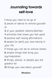 When your world feels chaotic, a journal can help you create order. Your most private fears, thoughts, and feelings allow you to discover who you are. Look at your writing time as personal relaxation time. You can relax and wind down during this time. #Journal #Selflove #selfcare