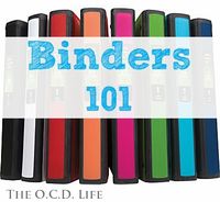 The O.C.D. Life: Binders 101: The Wrap-Up!  Has some details & links to full posts on each binder:  Home, Personal, Manuals, Taxes, Blog, Medical, and Recipes (including some free printables)