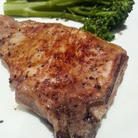 A quick and easy recipe for delicious and juicy oven baked bone-in pork chops. It's the simple yet flavorsome seasoning that makes this recipe a winner.