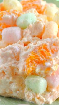 Fruit Fluff Salad Recipe ~ Its fluffy, light, and packed with delicious flavor.