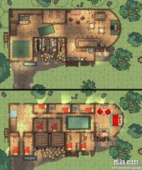 The Salty Baroness Inn - battlemaps