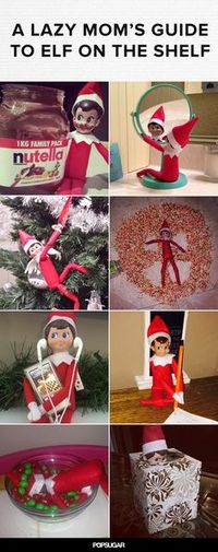 Super Simple Elf on the Shelf Ideas