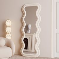 Benites Wavy Mirror Full Length Mirror