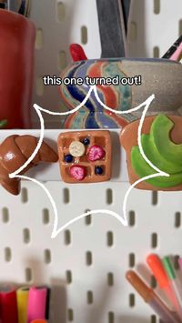 Yep, I fell down the small clay food rabbit hole.  I'll see you in a week!  In the meantime, don't you want to learn how to maek the cutest little clay waffle you have ever seen?  Get some clay from the link below and follow along!  Video Credit: lauraleii on Tiktok!